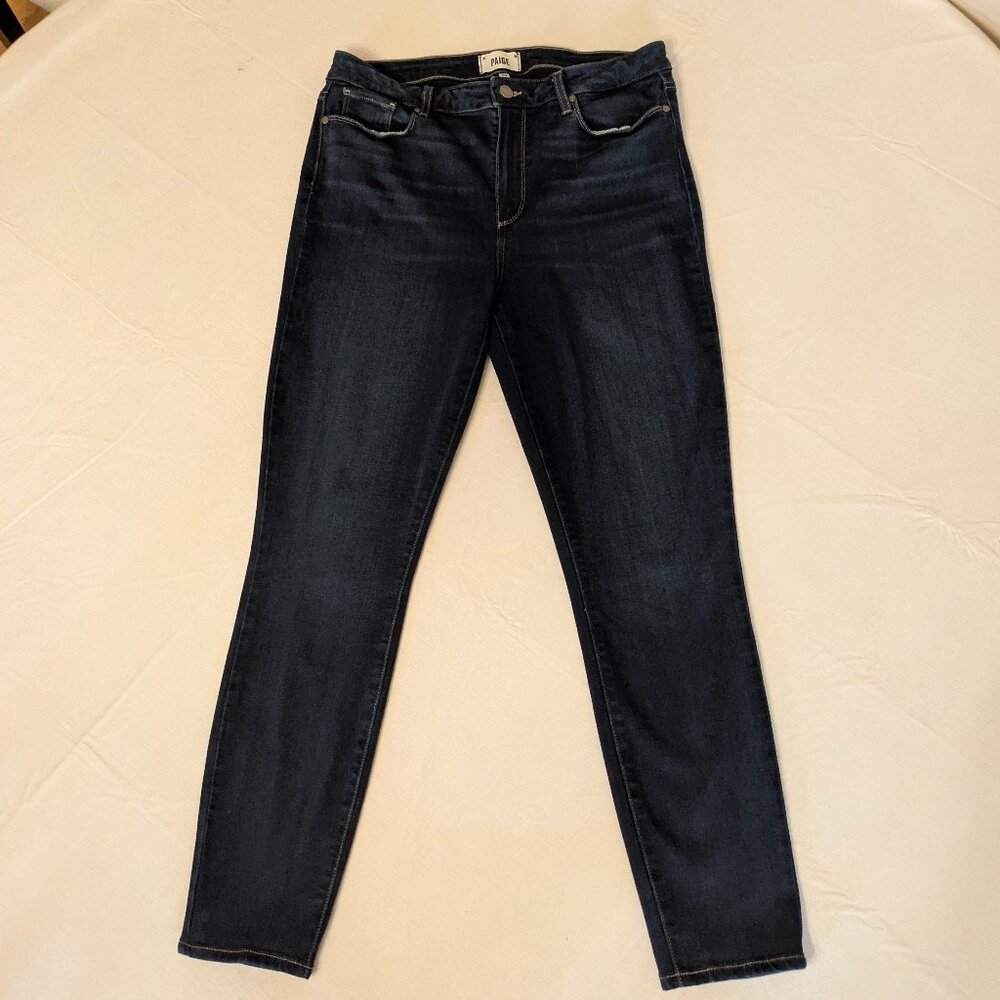 PAIGE Hoxton Ankle Skinny Jeans, Dark Wash, Women's 33